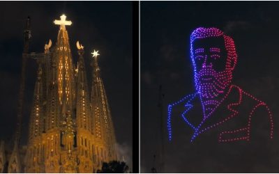 Papa Francisc a sfințit cel mai înalt turn al Sagradei Familia