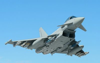 Tulcea, din nou alertă aeriană. Avioane Eurofighter, în acțiune