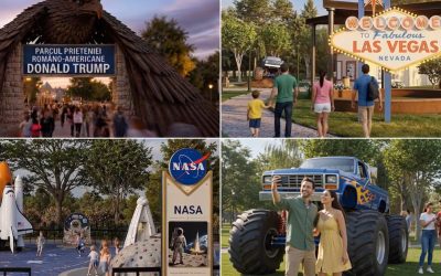 Trump, NASA, Hollywood: Așa vrea Băluță să arate parcul său
