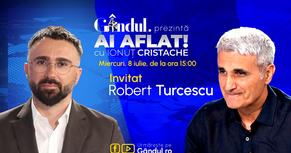 Cristache, Turcescu LIVE la Gândul: Dezbatere incendiară miercuri