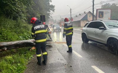 Inundații STOP: 29 de localități afectate, autoritățile intervin