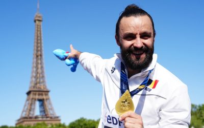 Cătălin Preda, campion european la high diving de la Paris