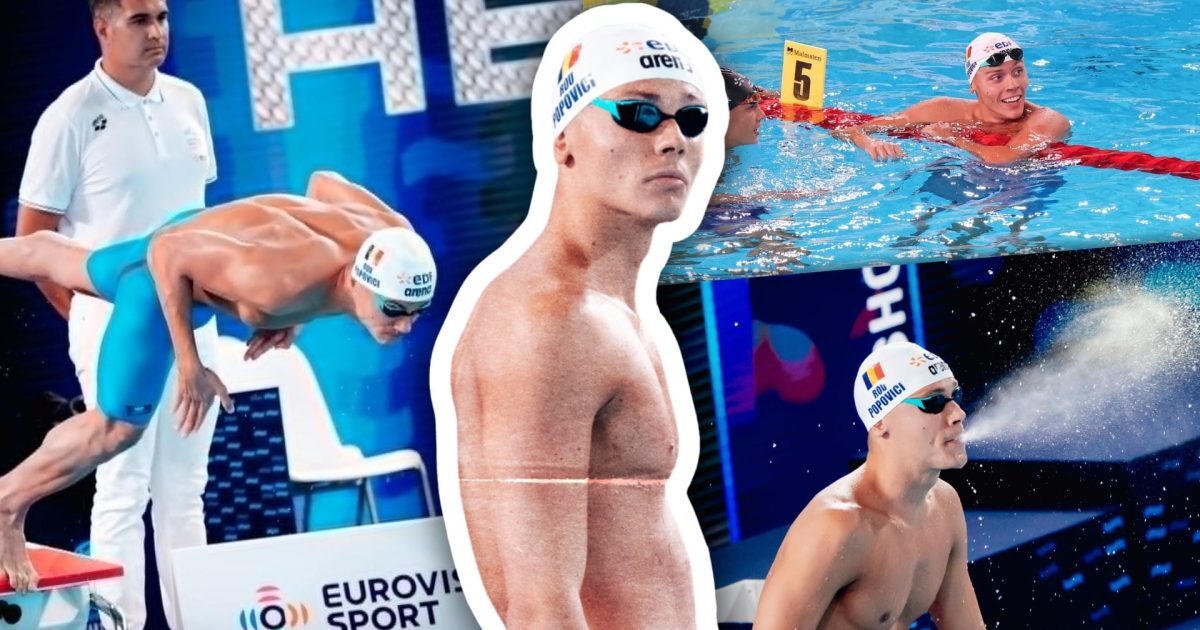 Popovici, record la Europene: „Aproape că mi-au dat lacrimile”