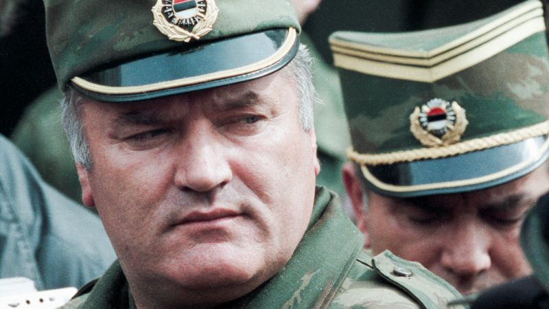 Ratko Mladić, Bosnian-Serb general dubbed, the ‘Butcher of Bosnia,’ dies aged 84