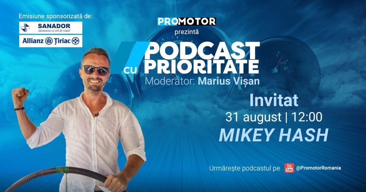Mikey Hash, 3 ani pe ocean, revine în România la ProMotor