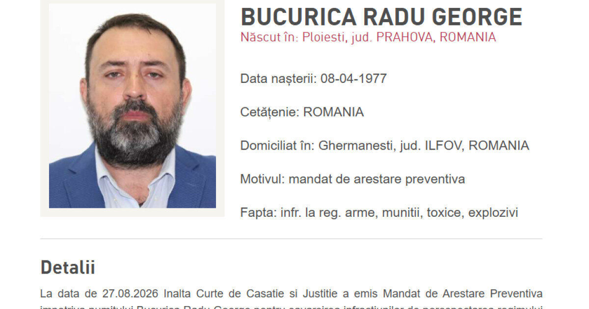 Procuror înarmat la discotecă, dat în urmărire națională