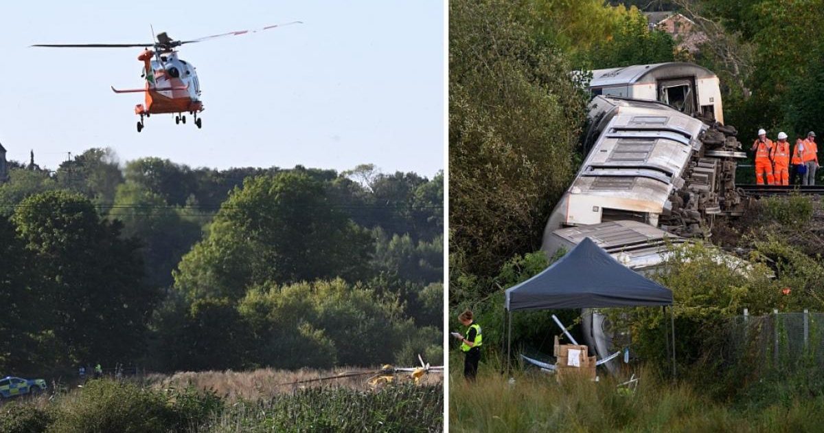 Al doilea tren deraiat în Anglia în 24h. Misterul Lewes persistă