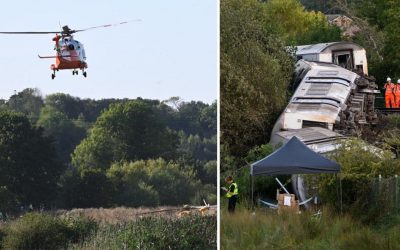 Al doilea tren deraiat în Anglia în 24h. Misterul Lewes persistă