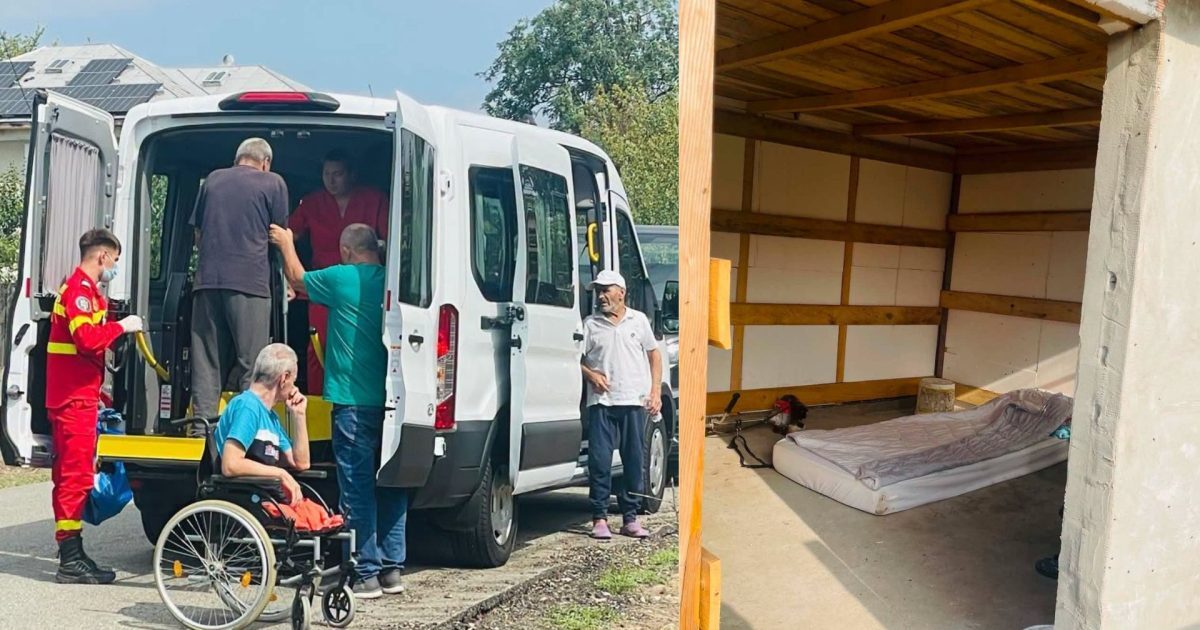Olt: 26 de suflete, salvarea dintr-un iad improvizat