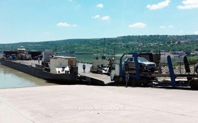 Dunărea secată blochează cursa Călărași-Ostrov