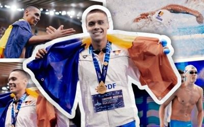 David Popovici, AUR istoric la 100m liber. Prima din istorie