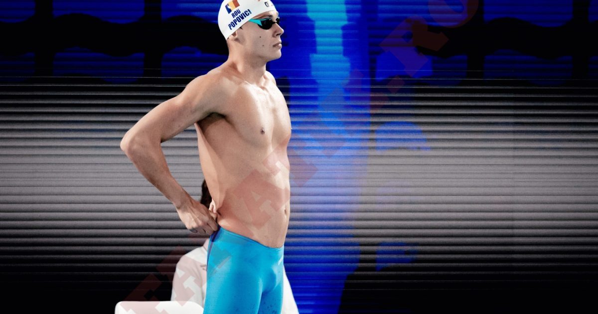 David Popovici: Finala la 200m liber, ora și TV
