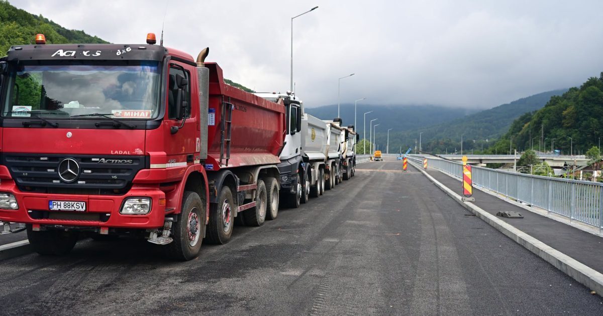 Centura finalizată, trafic mai bun pe Valea Prahovei