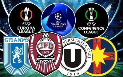 Craiova, luptă pentru România! Punctele FCSB, CFR, Dinamo, Rapid în UEFA 10 ani