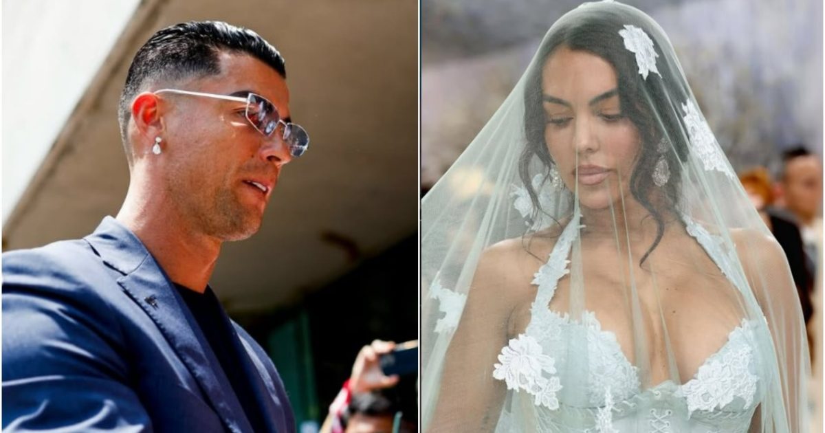 Ronaldo și Georgina, oficial căsătoriți. Poza de la nunta anului