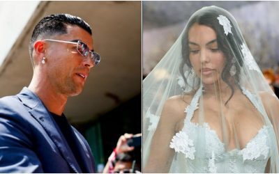 Ronaldo și Georgina, oficial căsătoriți. Poza de la nunta anului