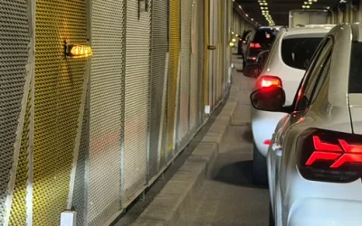 Pasajul Unirii, luminat: O nouă bornă în trafic