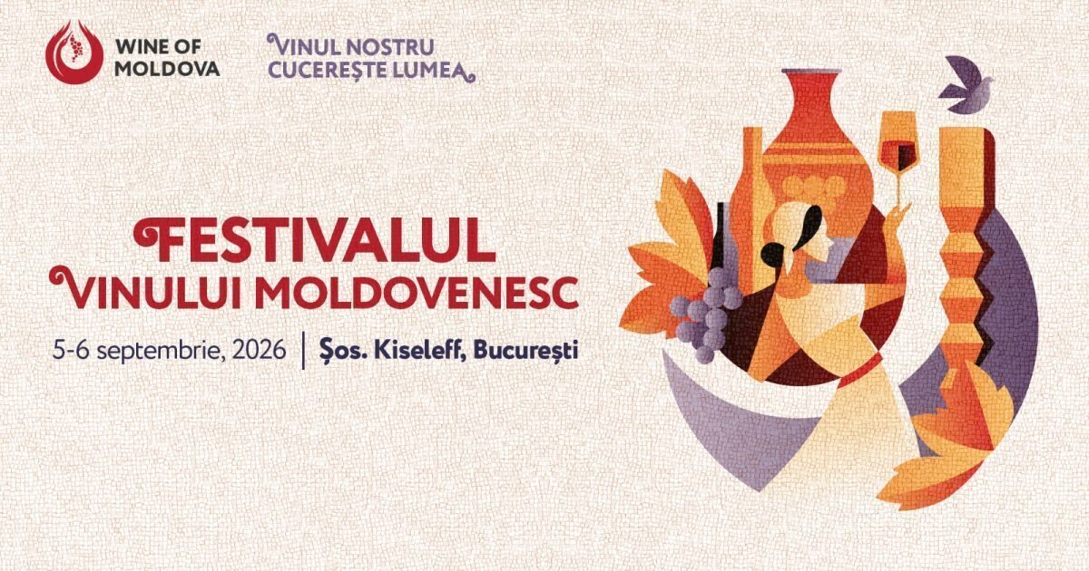 Crame premiate internațional vin la București pentru Vinul Moldovenesc