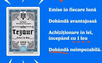 Tezaur 8: Titluri de stat cu dobândă 7,15% anual, profit net