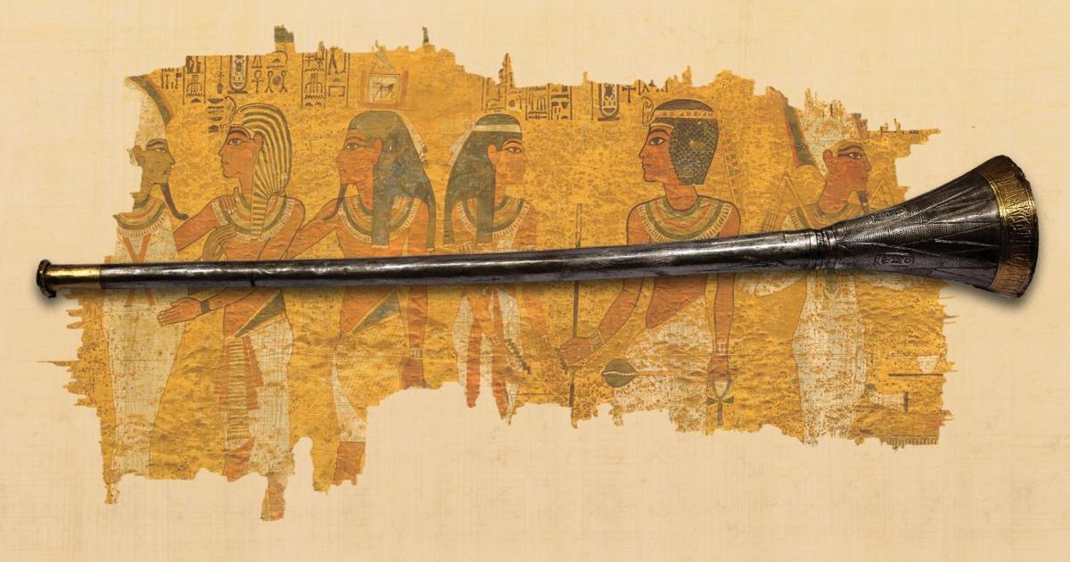Trompetele lui Tutankhamon au sunat istoria după 3000 de ani