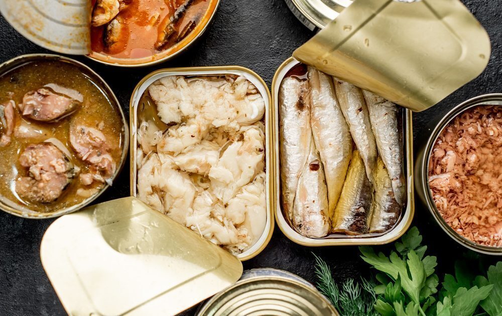 Peștele conservat, regele omega-3 și calciului