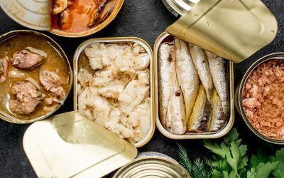Peștele conservat, regele omega-3 și calciului