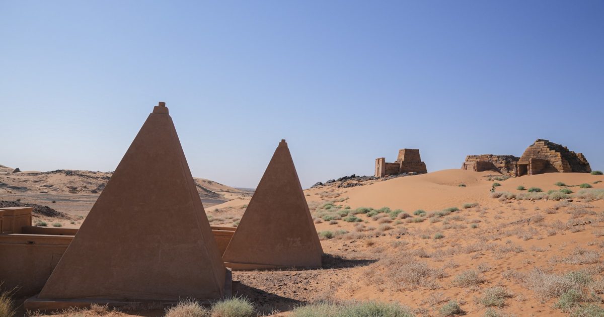 Piramidele Meroe, în pericol din cauza războiului din Sudan