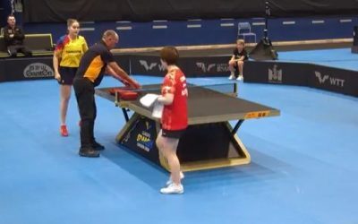 Elena Zaharia, Kuai Man, ACUM la Antena Play. Duel cu numărul 4 mondial