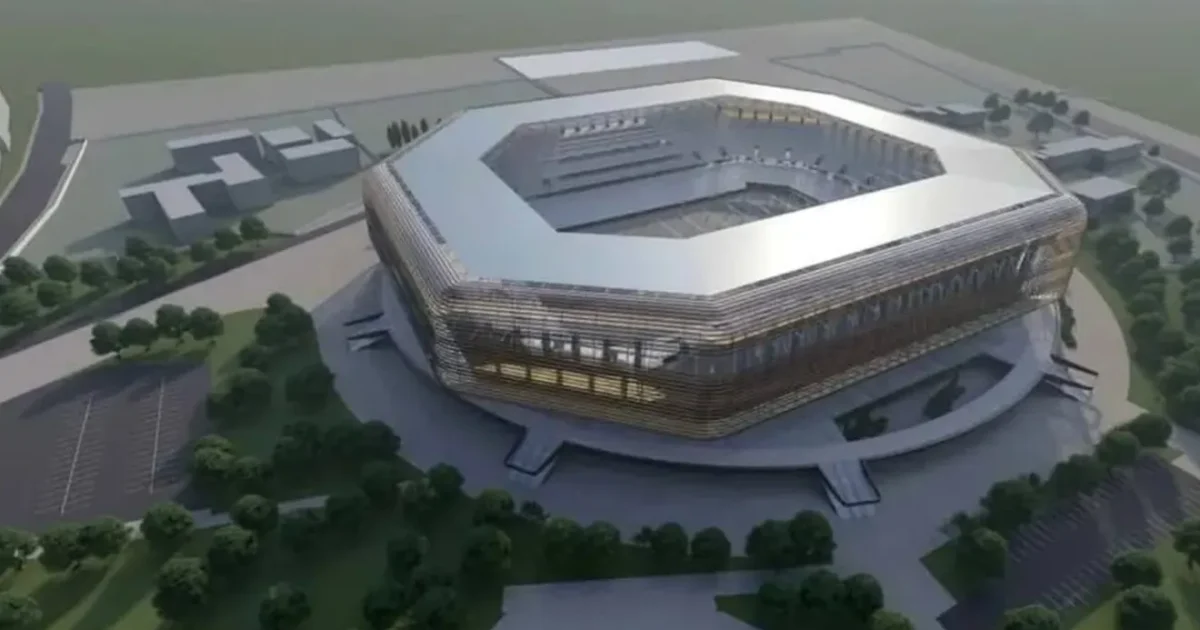 Stadion de peste 600 de milioane de lei în orașul istoric al României