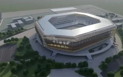Stadion de peste 600 de milioane de lei în orașul istoric al României