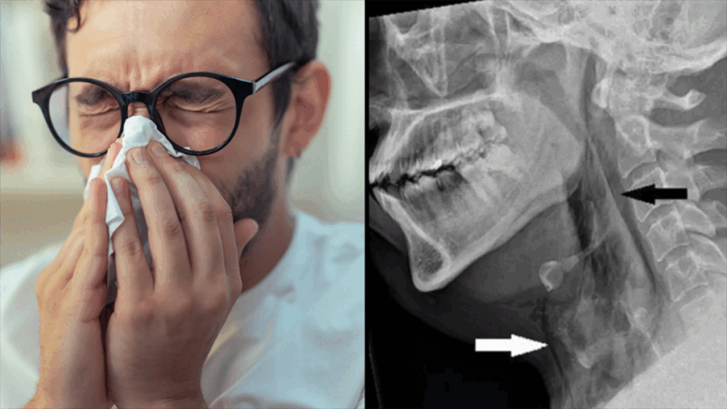 Strănutul oprit i-a rupt traheea unui bărbat. Medicii, șocați