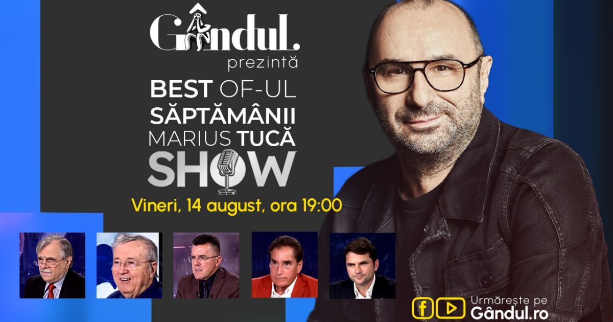 Gândul.ro: Cele mai bune momente din Marius Tucă Show