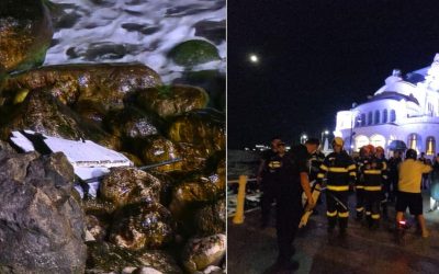 Fragment de dronă la Cazinoul din Constanța, scos de polițiști