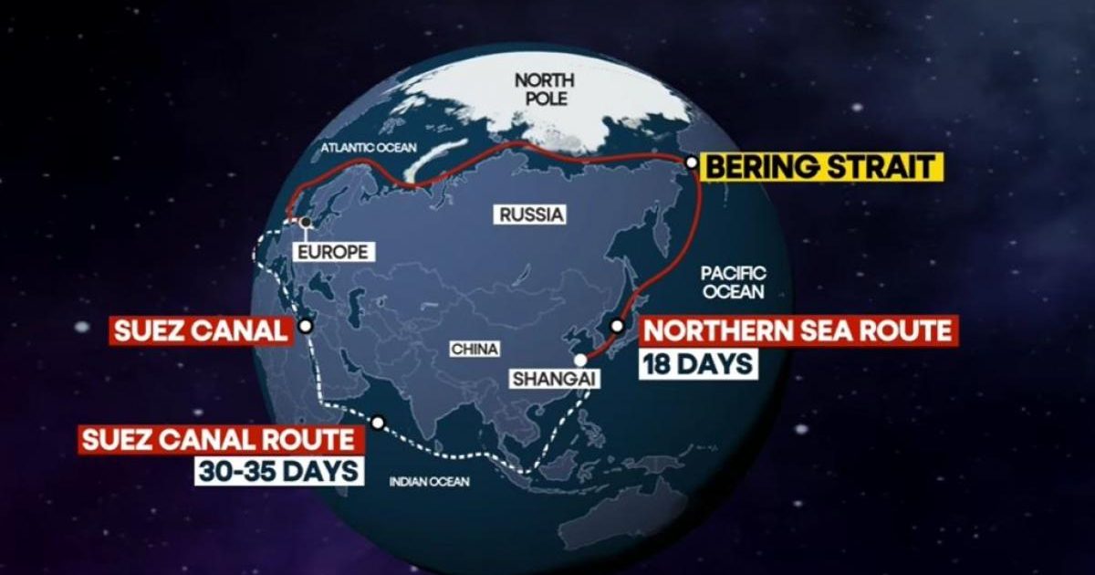 China deschide ruta arctică: Comerț maritim nou pe hartă