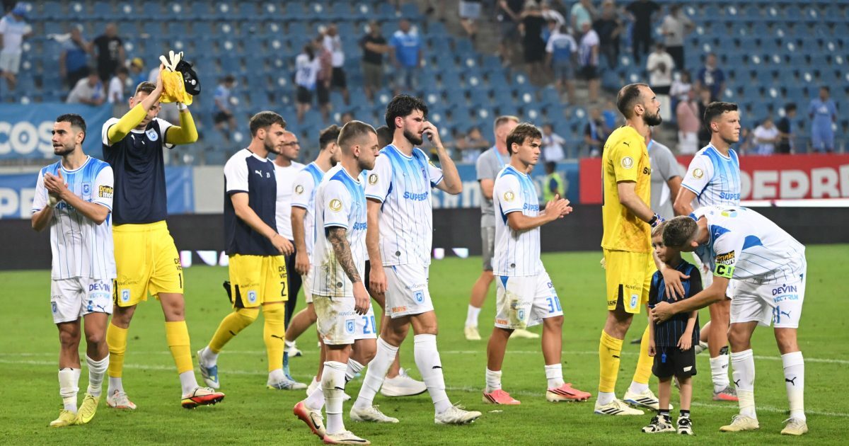 Universitatea Craiova: Dezamăgire dublă pentru fani după meciul cu FC Argeș