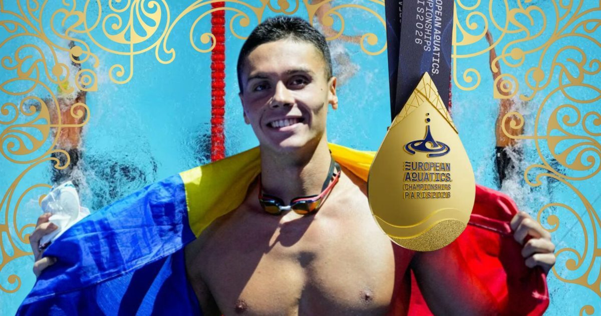 David Popovici: AUR european, câți bani a încasat campionul