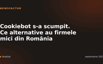 Cookiebot s-a scumpit. Ce alternative au firmele mici din România