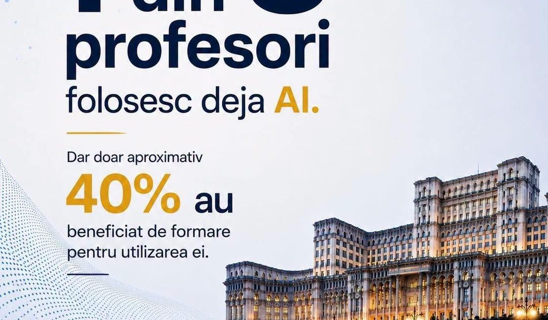 IA, Restartul Educației: Șansa României