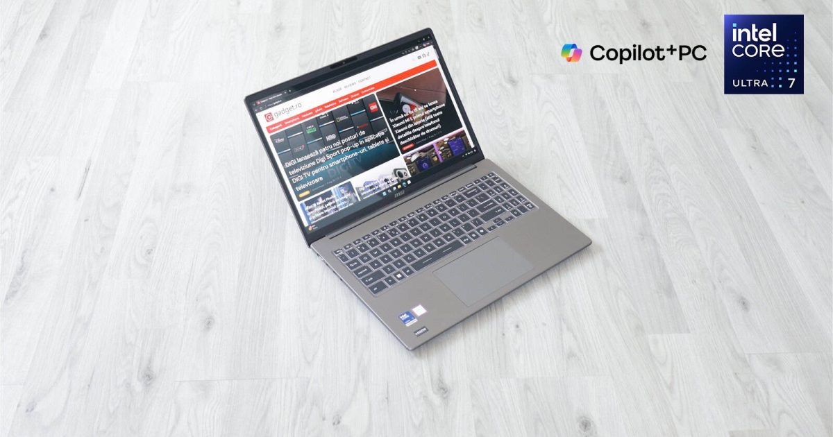 MSI Modern 16S AI+: Laptopul viitorului?