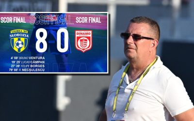 Slobozia humiliază: 8-0, cea mai neagră pagină din istorie