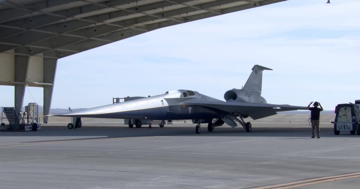 X-59 Quesst, avionul NASA, la testul final supersonic