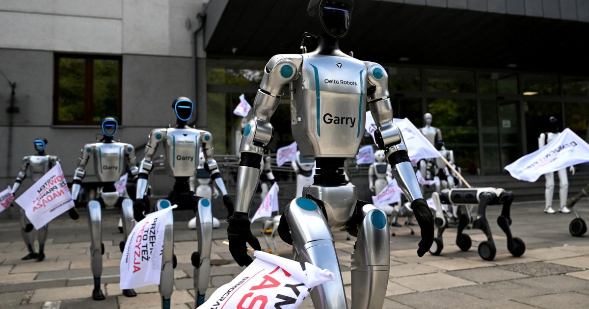 Roboții atacă AI-ul în Polonia