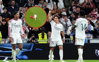 Real Madrid – Sevilla: Guler scapă de roșu, apoi marchează