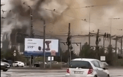 CET Iași: Explozie filmată, mii de locuințe fără căldură
